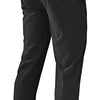 Men's Lightweight Quick Dry Hiking Running Pants Outdoor Sports Breathable Zipper Pockets Athletic Work Pants Black M