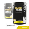Maxler 100% Golden Creatine - Micronized Creatine Monohydrate Powder - Muscle Building Supplements - Pre/Post Workout Vegan Supplement - Gluten Free Unflavored Creatine Powder - 300 g