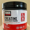 FORCE FACTOR Creatine Monohydrate, Creatine Powder for Muscle Gain, More Strength, and Faster Workout Recovery, Clinically Studied Micronized Creatine 5g Dose Per Serving, Unflavored, 60 Servings