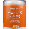 Amazon Basics Vitamin C 250 mg Gummy, Orange, 150 Gummies (2 per Serving), Immune Health (Previously Solimo)