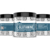 Earthborn Elements L-Glutamine 200 Capsules, Pure & Undiluted, No Additives