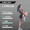 Polvo de L-citrulina Ryse Element Series | Aumenta el óxido nítrico y aumenta la vasodilatación | para bombas, resistencia y soporte cardiovascular | 50 porciones