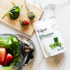 Sunfood Superfoods Super Greens Powder, Organic Green Juice/Smoothie Mix w/Digestive Enzymes & Probiotic for Gut Health, Good Source of Liquid Chlorophyll, Spirulina & Chlorella, 8 oz, 22 Servings