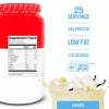 BIOSTEEL 100% Whey Protein Powder Supplement, rBGH Hormone Free and Non-GMO Post Workout Formula, Vanilla, 25 Servings