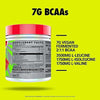 Aminoácidos GHOST BCAA, Sour Patch Kids Redberry - 30 porciones - Bebida de recuperación y polvo intra y post-entrenamiento sin azúcar, 7 g de BCAA apoya el crecimiento y la resistencia muscular - Sin soja ni gluten, vegano