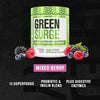 Jacked Factory Green Surge, Mixed Berry, 30 Servings