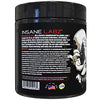 Insane Labz Psychotic Black Edition polvo estimulante medio preentrenamiento, bombas de enfoque energético, cargado con creatina beta alanina taurina impulsada por AMPiberry, 35 porciones uva