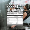 RAW Nutrition - Essential Pre - Chris Bumstead Pre Workout Formula, Sports Nutrition Pre-Workout Powders | Men & Womens Drink, Energy Powder for Working Out (Peach Mango)