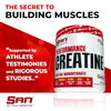 SAN Performance Creatine 300g- Supports Muscle Growth + Athletic Performance - 60 Servings