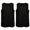 Custom Tank Top Design Your Own Add Text Shirt Men Customized Gym Workout Bodybuilding Muscle Sleeveless T Shirt Black