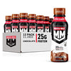 Batido de proteínas auténtico Muscle Milk, chocolate, 20 g de proteína, 11,16 onzas líquidas (paquete de 12), el embalaje puede variar