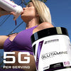 Cutler Essentials 100% Pure L-Glutamine for Enhanced Recovery, Lean Muscle Support and Improved Protein Synthesis | Unflavored, 60 Servings