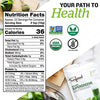 Sunfood Superfoods Super Greens Powder, Organic Green Juice/Smoothie Mix w/Digestive Enzymes & Probiotic for Gut Health, Good Source of Liquid Chlorophyll, Spirulina & Chlorella, 8 oz, 22 Servings
