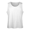 Custom Mens Tank Top Muscle Tops Personalized Sleeveless Shirts Design Your Own Undershirt for Gym Workout, White, M