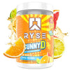 Preentrenamiento Ryse Project Blackout | Bomba, Energía, Fuerza | Cafeína, Vitacolina, Nitratos y Teobromina | 25 porciones (Sunny D Tangy Original)