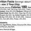 RX Nut Butter Mantequilla de maní, 9 g de proteína, refrigerios sin gluten, chocolate (2 frascos)