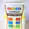 ENERGYA FORTIFOOD High Protein Powder 63g, Taste Best Whey & Plant Protein + Prebiotic Fiber, 24 Vitamins Minerals for Muscle, Metabolic & Women Health, Recovery, Immunity