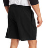 Hanes Mens Jersey Cotton With Pocket Workout-and-training-shorts, Black, Medium US