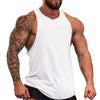 Custom Mens Tank Top Muscle Tops Personalized Sleeveless Shirts Design Your Own Undershirt for Gym Workout, White, M