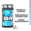 BPI Sports B4 – Extra-Strength Fat Burner – Keto-Friendly – Appetite Suppressant – Caffeine, Niacin, Quercetin, Yohimbine – 30 Servings – 710mg