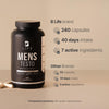 Testosterone Booster for Men | 240 Caps - 80 Days | Stamina, Endurance, Muscle Growth & Strength | Made in USA by B Life.