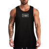 Custom Tank Top Design Your Own Add Text Shirt Men Customized Gym Workout Bodybuilding Muscle Sleeveless T Shirt Black