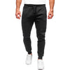JIHUILAI Black Men's Sweatpants Fleece Active Workout Jogger Sweatpants for Men Running Gym with Pockets XL