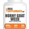 BULKSUPPLEMENTS.COM Cápsulas de hierba de cabra en celo - Extracto de Epimedium, hierba de cabra en celo para hombres, suplementos herbarios de hierba de cabra en celo - vegano, 2 cápsulas por porción, 360 cápsulas vegetales