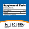 Nutricost L-Glutamine Powder 250 Grams