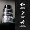 Jacked Factory Essentials Muscle Builder - Daily Muscle Builder for Men with Peak ATP to Support Lean Muscle Gain, Enhance Athletic Performance, & Fortify ATP Levels for Muscle Growth - 30 Capsules