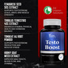DR VITAMIN SOLUTIONS Testo Boost Supplement for Men - Stamina, Endurance & Energy Support - Male Testosterone Booster w/Fenugreek, Tribulus, Tongkat Ali, Horny Goat Weed - 30 Capsules