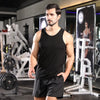 Viisendy Pro Men's Stringer Tank Tops Cotton Vest Sleeveless Gym Workout Bodybuilding Fitness Muscle T Shirts White 2XL