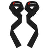 WENOX SPORTS WEIGHTLIFTING STRAPS FOR MEN AND WOMEN (Black)