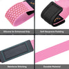 APEXUP Weight Lifting Straps for Weightlifting, Lifting Wrist Straps Gym, Deadlift Straps, Anti Slip Silicone and Neoprene Padded Weightlifting Straps Men Women Powerlifting, Strength Training (Pink)