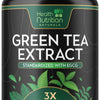 Green Tea Extract Pills - 98% Standardized EGCG 1300mg for Natural Extra Strength Energy - Supports Antioxidant & Heart Health - Herbal & Immune Support with Polyphenols - Max Potency - 120 Capsules