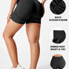 Womens Scrunch Gym Butt Lifting Seamless Shorts Yoga High-Waisted Workout Athletic Running Exercise Active Booty Shorts Squat Proof Stretchy Leggings Pants Fitness Sport Biker Spandex Clothes 5