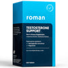 ROMAN Testosterone Support | Daily Nutritional Supplement with Ashwagandha & Magnesium | (120 Tablets)