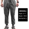 Southpole Men's Lightweight Tech Woven Jogger Pants, Cargo Pockets, Quick Dry, Grey, Small