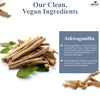 AKSHAR Ayurveda - Ashwagandha Capsules with Ashwagandha Root Extract and Powder - Adaptogenic Herbal Support - Vegan Cruelty-Free Ashwagandha Supplements (60 Count)