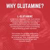 Purus Labs Foundation Series Glutamine | Pure Fermented L Glutamine Powder | for Recovery, Hydration, Volume, & Gut Health | 60 Servings (Unflavored)