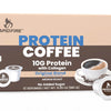Rapid Fire Protein Coffee, Original Blend, Keto Friendly, 10g of Protein with Collagen, Vitamins and Minerals, 12 Single Serve K-Cups, May Boost Metabolism and Increase Energy, Multicolor