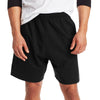 Hanes Mens Jersey Cotton With Pocket Workout-and-training-shorts, Black, Medium US