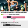 APEXUP Weight Lifting Straps for Weightlifting, Lifting Wrist Straps Gym, Deadlift Straps, Anti Slip Silicone and Neoprene Padded Weightlifting Straps Men Women Powerlifting, Strength Training (Pink)