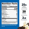 Nutricost Casein Protein Powder 2lb Vanilla - Micellar Casein, Gluten Free, Non-GMO