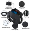 Large Sport Tote Bag, Waterproof Duffel Travel Bag Perfect as A Women/Man Weekender Carry-on Overnight Bags (Black)
