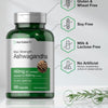 Horbäach Ashwagandha Supplement | Max Strength | 120 Capsules | Non-GMO, Gluten Free
