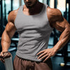 TRFIC Men's Workout Tank Top 2 Pack Casual Soft Sleeveless Gym Muscle Shirts Bodybuilding Tee Grey