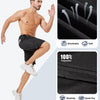 OCYMA 3 Pack Men's 2 In1 Gym Shorts Men with Pockets 7 inch Workout Shorts Men Running Shorts with Liner&Towel Loop