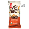 CLIF Nut Butter Bar - Chocolate Peanut Butter - Filled Energy Bars - Non-GMO - USDA Organic - Plant-Based - Low Glycemic - 1.76 oz. (5 Pack)