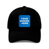 Generic Bulk Custom Hat Custom Baseball Cap Your Image Here Add Company Logo Dad Hat Custom Hats Black Baseball Cap